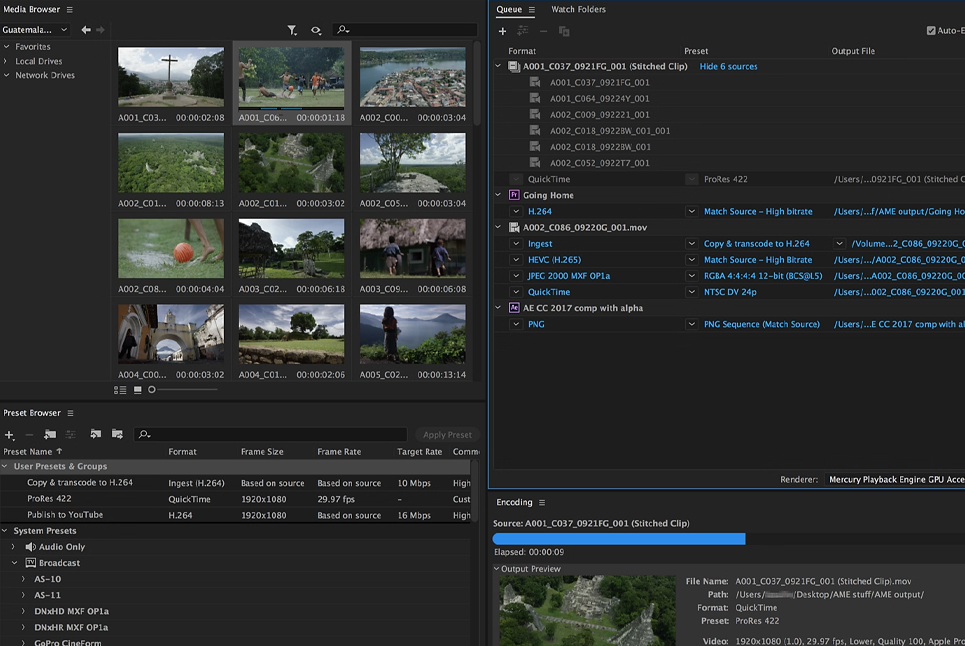 Adobe Media Encoder