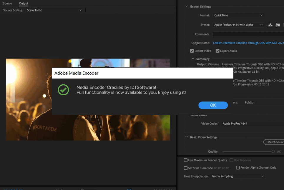 Adobe Media Encoder License